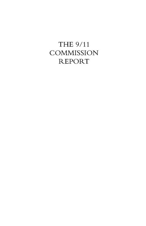 9/11 Commission Report