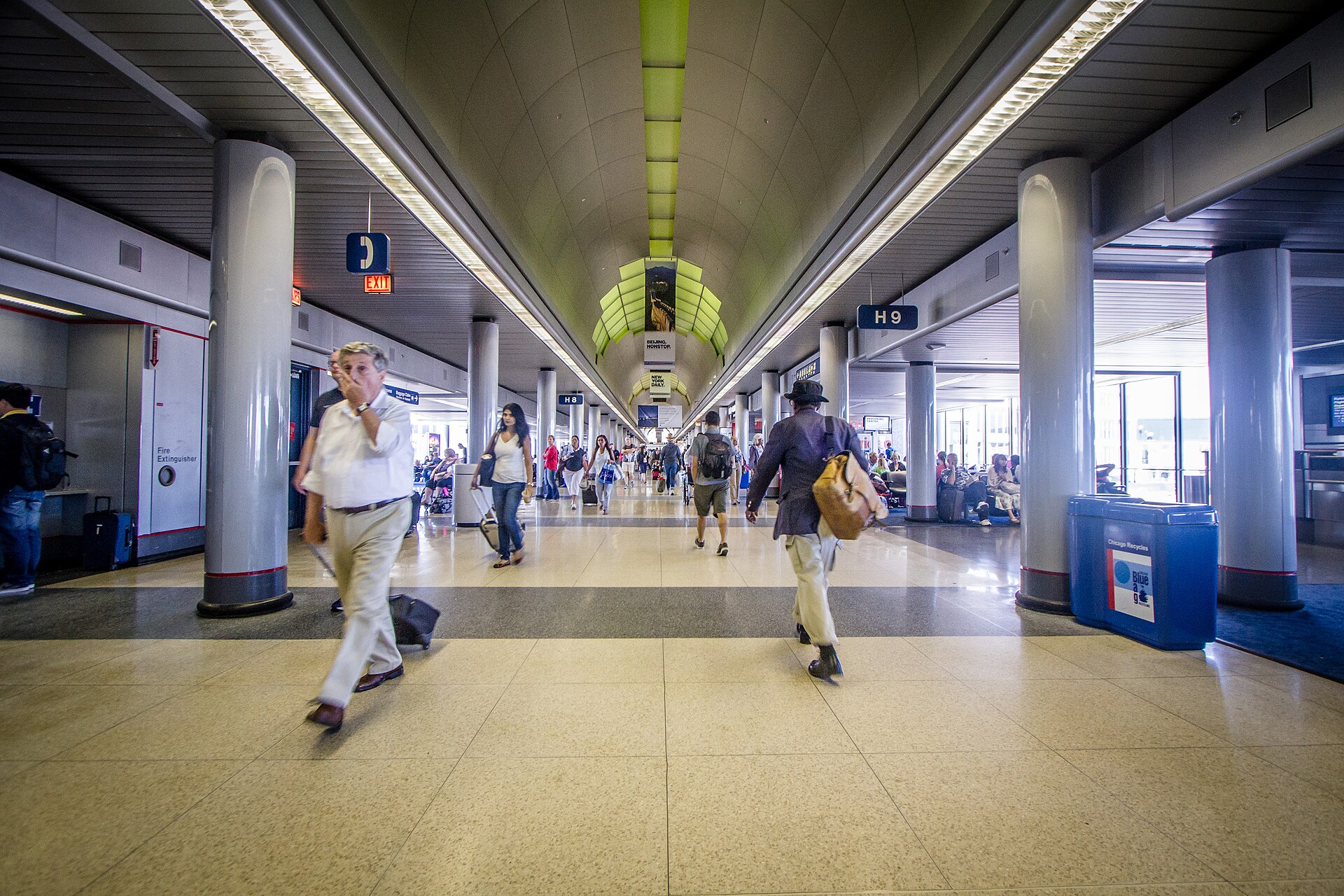 Chicago O'Hare International Airport (IATA: ORD, ICAO: KORD, FAA LID: ORD), also known as O'Hare Airport, O'Hare Field, Chicago International Airport, or simply O'Hare, is a major